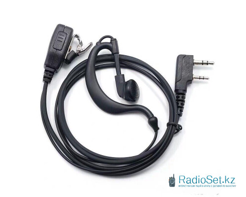 Наушники (гарнитура) для рации Baofeng / Kenwood / Wln / Tdx/ Luiton